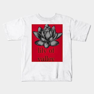 LILY OF VALLEY T SHIRT Kids T-Shirt